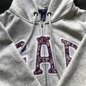 Gap zip up hoodie.
